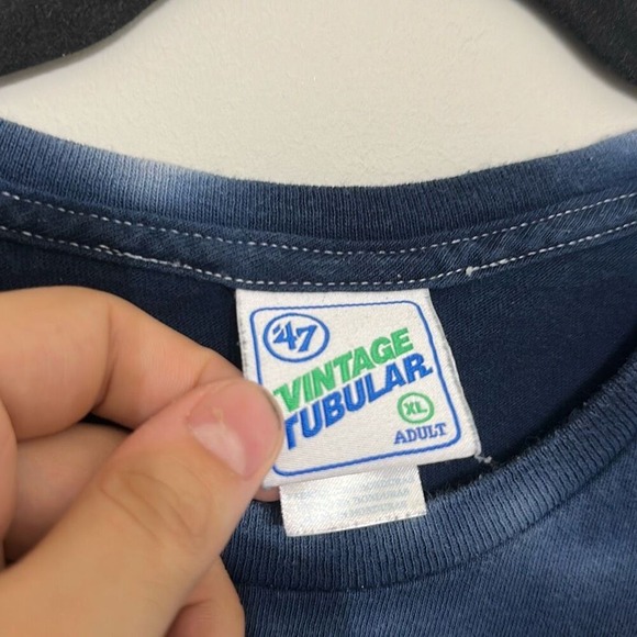 47' Mens Blue Tie Dye Los Angles Dodgers 2020 World Series Champions T-Shirt XL - Picture 4 of 5